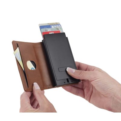 5. TROIKA 2-in-1 Wallet SHERLOCK HOME BROWN