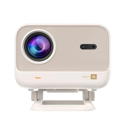 2. Projektor multimedialny Yaber L2 Plus LCD FullHD 1080p z głośnikami JBL - beżowy