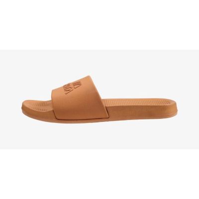 8. Klapki basenowe basic plain camel KUBKBB-SS24-03-21