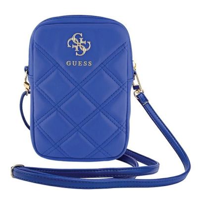 2. Torebka Guess Zip Quilted 4G - niebieska