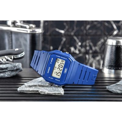 6. Zegarek CASIO Unisex F-91WB-2A1EF + BOX