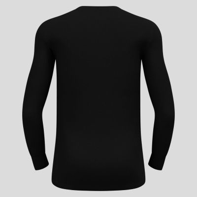 2. Koszulka męska Odlo BL TOP crew neck l/s ACTIVE WARM ECO roz. L Czarna