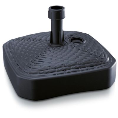 2. PODSTAWA DO PARASOLA KWADRATOWA UMBRELLA BASE RATAN ANTRACYTOWY