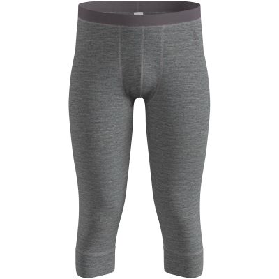 Legginsy termoaktywne męskie Odlo MERINO 200 szary