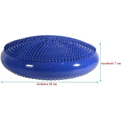 18. Ufo - Dysk sensorycznen z pompką EB FIT