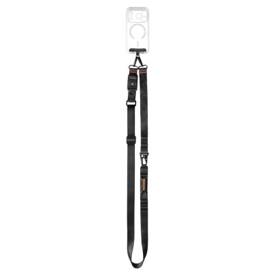 3. Smycz do telefonu Spigen DA30M Stap Crossbody - czarna