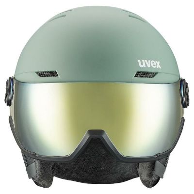 3. Kask narciarski UVEX Wanted Visor 58-61cm L zielony