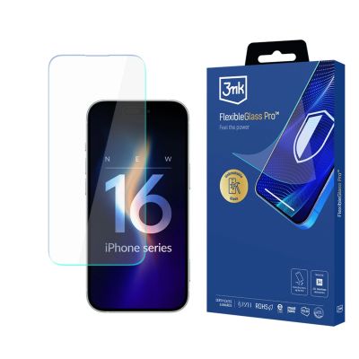 29. Szkło hybrydowe 3mk FlexibleGlass v2.0 na Apple iPhone 16 Pro Max