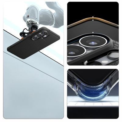 20. Etui Spigen Liquid Air Mag MagSafe na Samsung Galaxy S26 Ultra - czarne