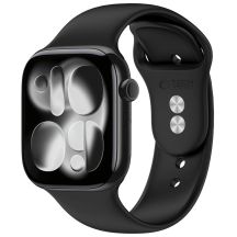 Pasek Tech-Protect Silicone na Apple Watch 44 / 45 / 46 / 49 mm - czarny