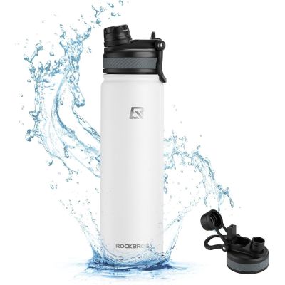 Rockbros bidon termiczny 35210029008 biały 1200ml