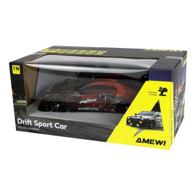 10. Samochód RC Drift Sport od Amewi w kolorze czerwonym/zielonym