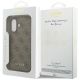 8. Etui Guess 4G Classic na iPhone 17 - brązowe