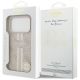 8. Etui Guess 4G Printed Stripes MagSafe na iPhone 17 Pro - różowe