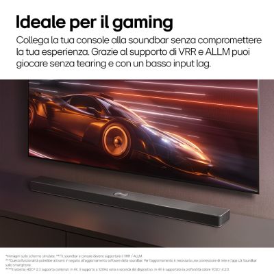 33. Soundbar LG S95TR 9.1.5 kan. 810W Bluetooth 5.1 Dolby Atmos Czarny