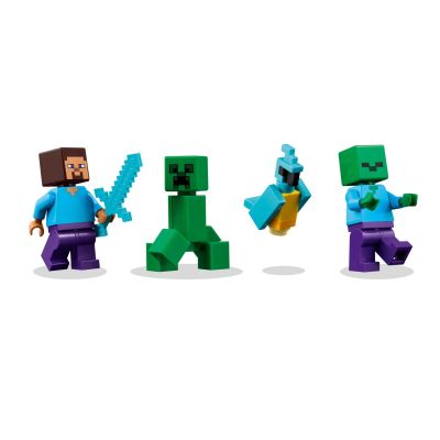 15. LEGO Minecraft 21275 Dom TNT w dżungli