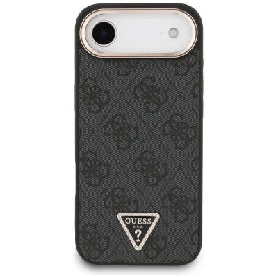 3. Etui Guess 4G Triangle Logo MagSafe naiPhone Air - czarno-złote