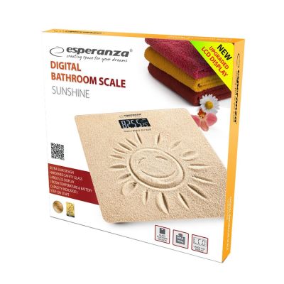 9. Waga łazienkowa Esperanza Sunshine EBS006 (kolor piaskowy)