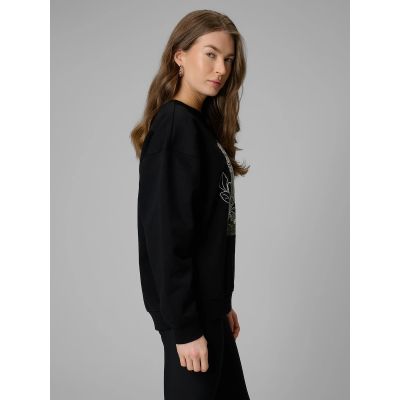 4. Bluza dresowa loose bez kaptura damska 4F 4FRSS26TSWSF2837-20S