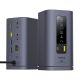 3. Stacja dokująca Baseus Spacemate hub USB-C 11w1 3xHDMI 4K 60Hz + 2xUSB-A (10Gb/s) + 1xUSB-C (10Gb/s) + RJ45 + 2xUSB-A (480Mb/s) + 1xUSB-C (PD) + 1xMinijack 3,5mm - szara