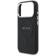 6. Etui Guess Classic Logo MagSafe na iPhone 17 Pro - czarne