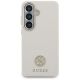 3. Etui Guess Rhinestone Round Logo MagSafe na Samsung Galaxy S26 - beżowe