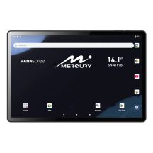 Hannspree Mercury Mediatek LTE 128 GB 35,8 cm (14.1") 6 GB Wi-Fi 5 (802.11ac) Android 15 Czarny