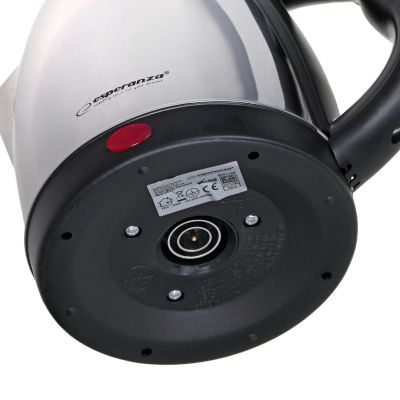 11. ESPERANZA CZAJNIK ELEKTRYCZNY SPRING 1.0 L SREBRNY EKK116S