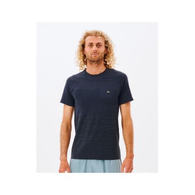 T-Shirt RIP CURL Vaporcool Seamless Tee czarny