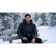 7. Kurtka męska Geographical Norway BEACHWOOD NO CONSTRAST BLACK-BLACK DB MEN 068 (WZ7433H/GN-BLACK / BLACK)