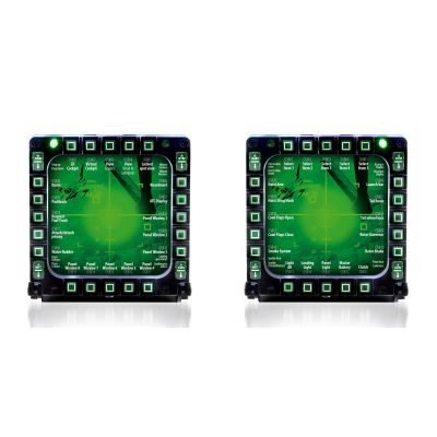 4. Zestaw paneli kokpitu THRUSTMASTER MFD COUGAR 2960708 (PC; kolor czarny)