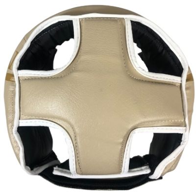 5. Kask bokserski MASTERS KTOP-PU-MATT beżowy