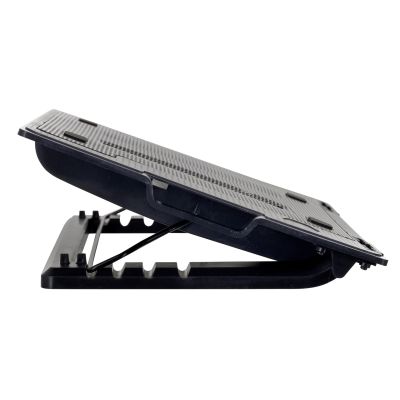 24. Podstawka chłodząca pod notebook VAKOSS LF-1860AL (17.x cala; 1 wentylator; HUB)