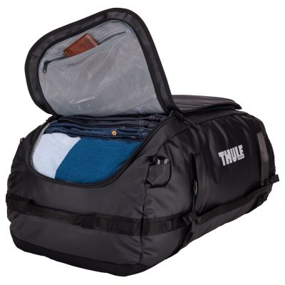 11. Thule Chasm TDSD304 Black sportowa torba 90 l Poliester Czarny