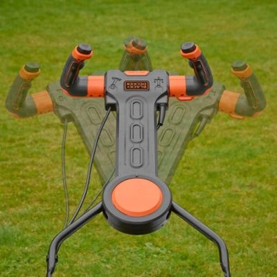 11. Black & Decker BEMW481ES Kosiarka do trawnika typu push Prąd przemienny Pomarańczowy