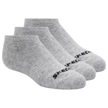 Skechers 3pk Unisex Non Terry No Show S114041-020 Szare 39-42
