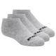 Skechers 3pk Unisex Non Terry No Show S114041-020 Szare 39-42