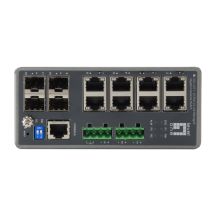 Przełącznik przemysłowy LevelOne 8xGE/4xSFP TURING zarządzany L3 1Gbps