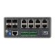 Przełącznik przemysłowy LevelOne 8xGE/4xSFP TURING zarządzany L3 1Gbps