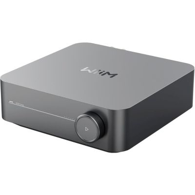 4. WiiM Amp Pro Dark Grey - Wzmacniacz