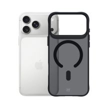 Etui 3mk Smoke MagCase na iPhone 17 Pro Max - czarne półprzezroczyste