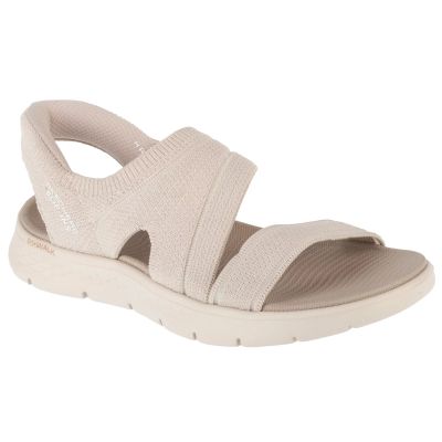 Skechers Slip-Ins: Go Walk Flex Sandal - Enticing 141482-NAT Szare 37