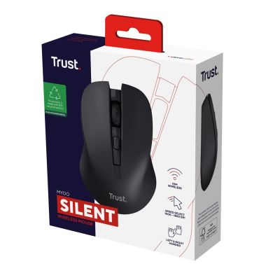2. Mysz TRUST Mydo Silent wireless Black
