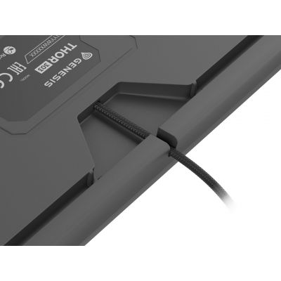7. GENESIS Thor 303 klawiatura Gaming USB QWERTZ Niemiecki Czarny