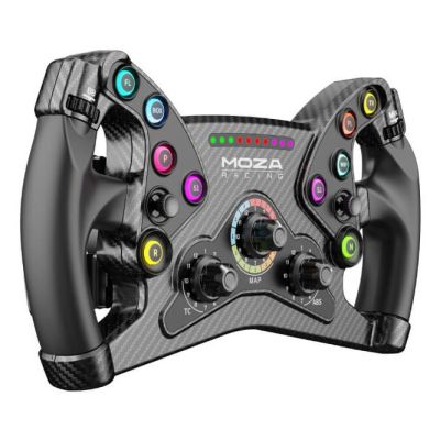 3. Moza Racing RS047 kontroler gier Czarny Kierownica PC