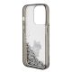 7. Etui Karl Lagerfeld Liquid Glitter Choupette do iPhone 15 Pro Max - przezroczyste