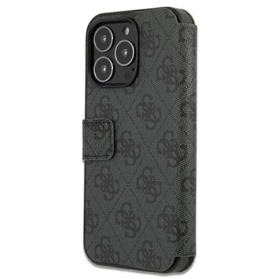 4. Etui Guess 4G Big Metal Logo na iPhone 13 Pro Max 6,7" - szare