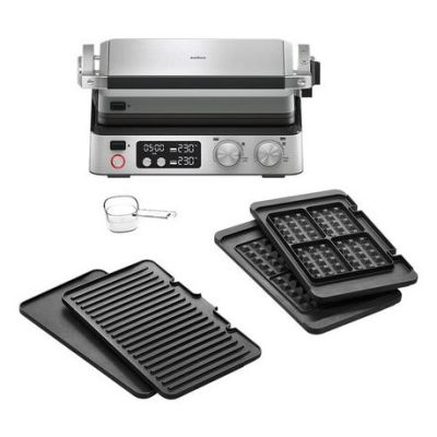 BRAUN MultiGrill 7 Kontaktowy grill CG 7044 z płytkami grillowymi, do smażenia i waflowymi