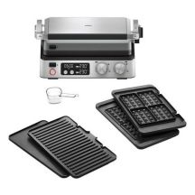 BRAUN MultiGrill 7 Kontaktowy grill CG 7044 z płytkami grillowymi, do smażenia i waflowymi