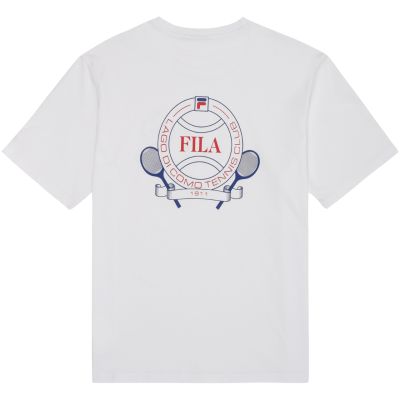 5. Koszulka męska Fila Parella biała FAM1108 10001